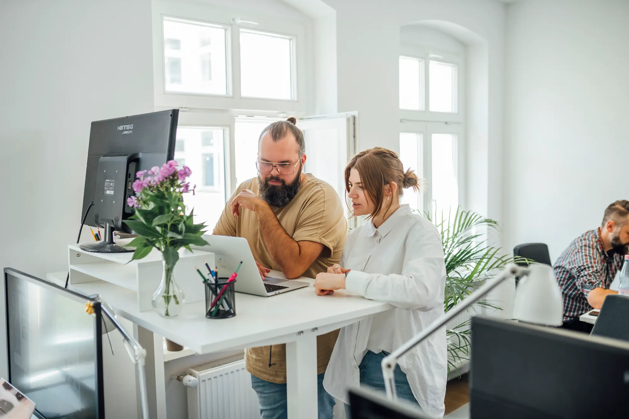 Social Media Marketing team at work 2