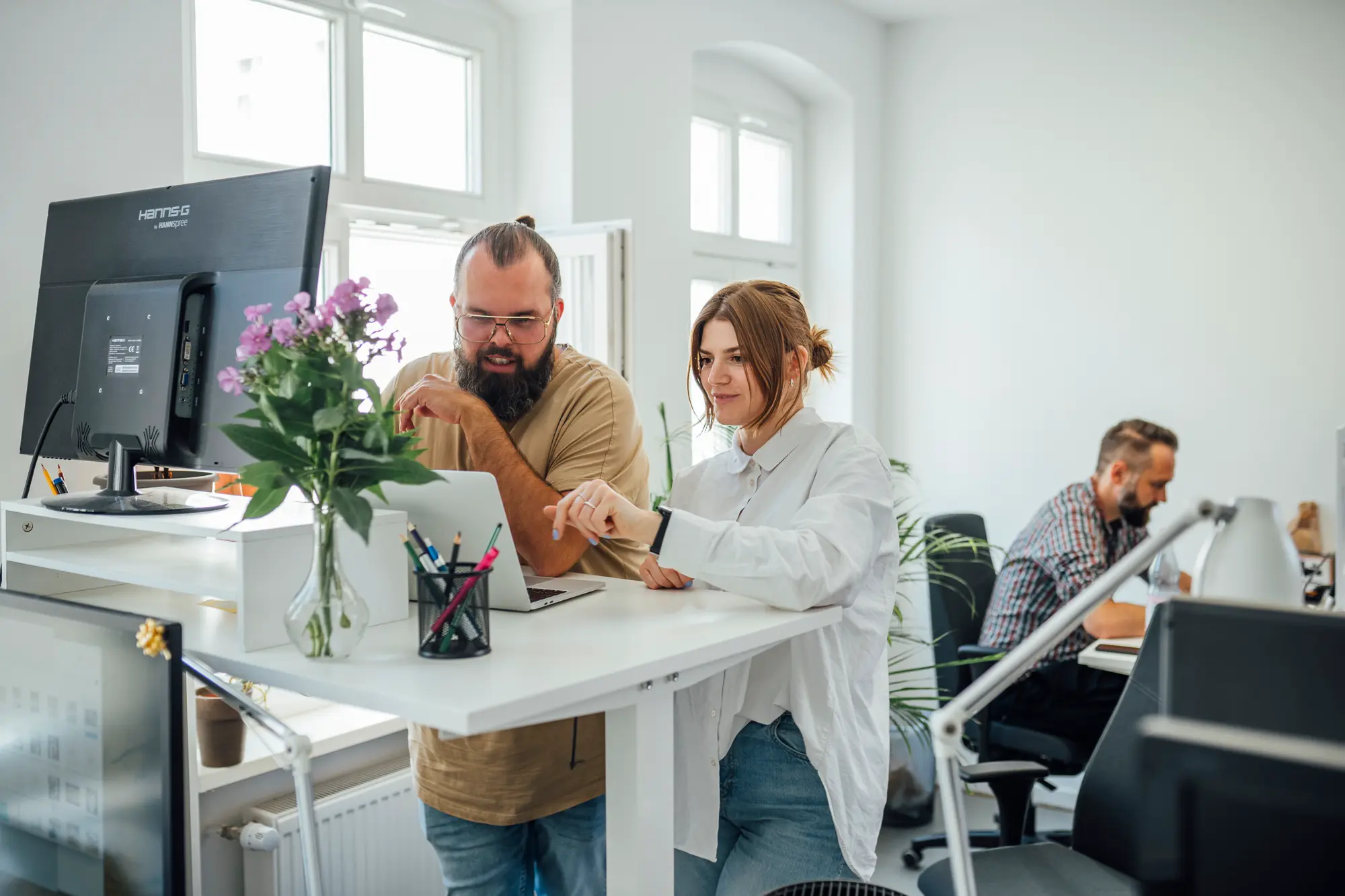 Content Creation team at work 1