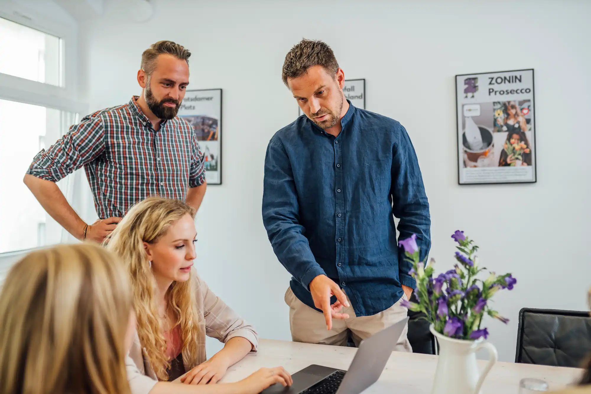 Content Creation team at work 3