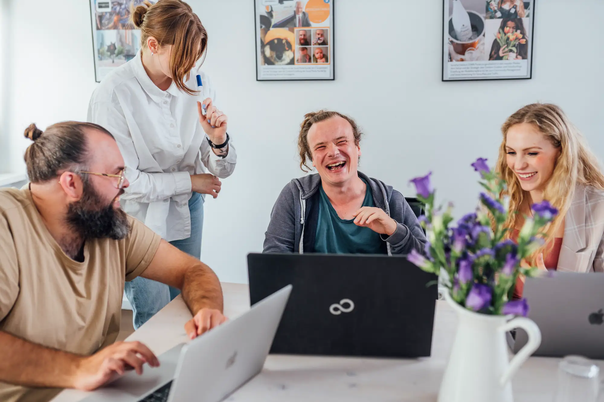 Paid Advertising team at work 1