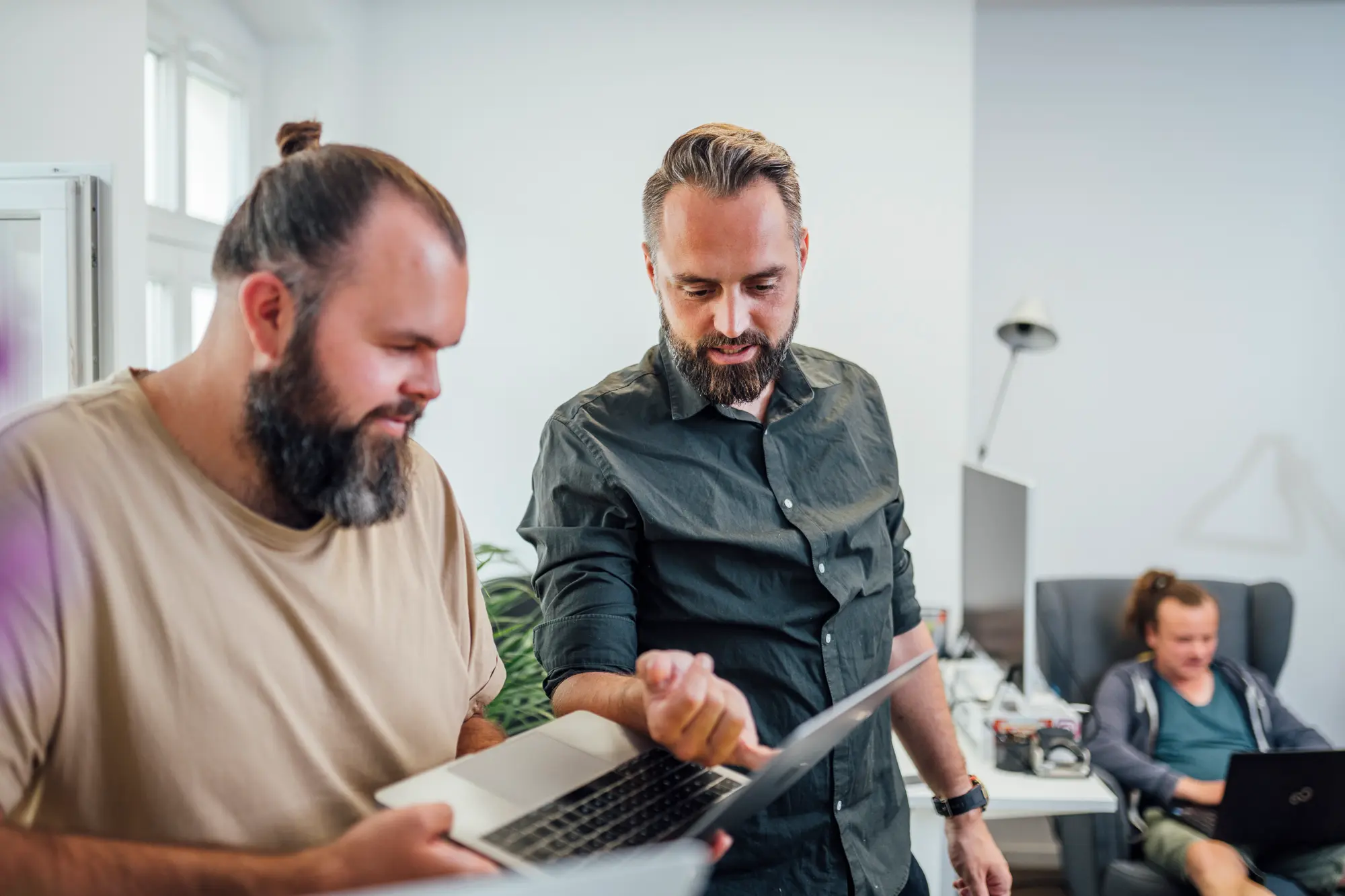 Social Media Marketing team at work 1